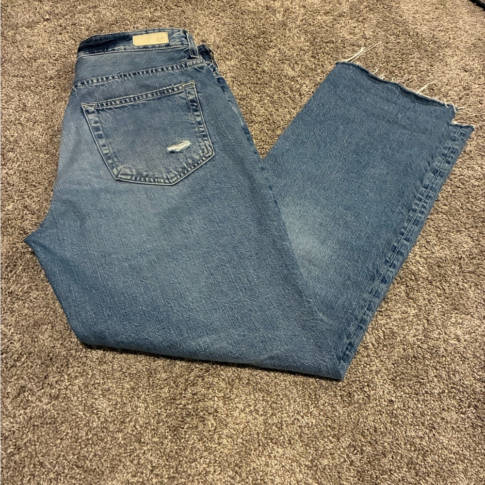 Women’s straight leg AG denim jeans